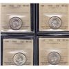 Image 1 : Lot of Four Twenty Five Cent