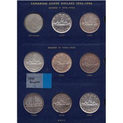 Lot of 32 Canadian Silver dollars