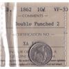 Image 1 : 1862 New Brunswick Ten Cent