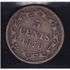 Image 2 : 1870 Newfoundland Five Cent