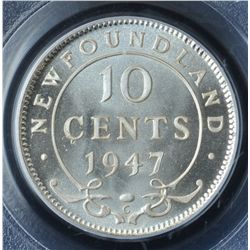 1947C Newfoundland Ten Cent