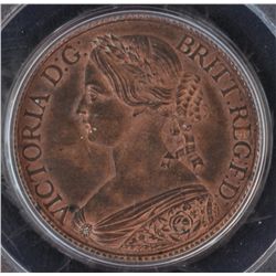1861 Nova Scotia One Cent Pattern