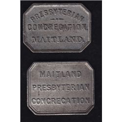 Lot of Two Communion Tokens