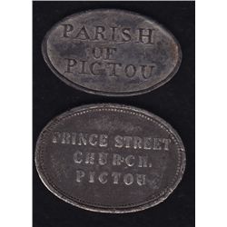 Lot of Two Communion Tokens