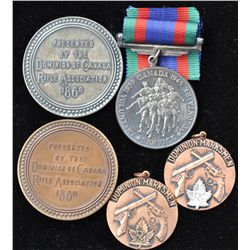 Lot of Five Medals
