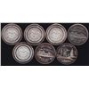 Image 1 : Lot of Seven Silver Toronto Medals