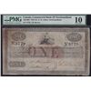 Image 1 : 1857 Commercial Bank of Newfoundland £1