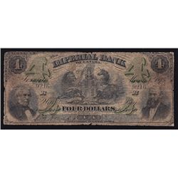 1875 Imperial Bank $4