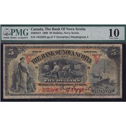 1908 Bank of Nova Scotia $5