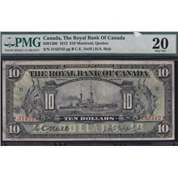 1913 Royal Bank of Canada $10