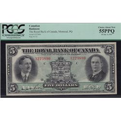 1927 Royal Bank of Canada $5