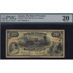 1935 Bank of Toronto $20