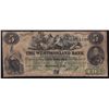 1861 Westmorland Bank $5