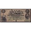 1861 Westmorland Bank $5