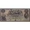 1861 Westmorland Bank $5