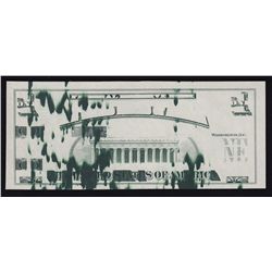 USA  $1 Banknote Error