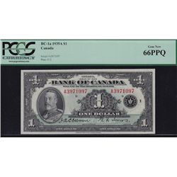 1935 Bank of Canada $1