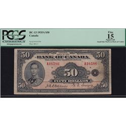 1935 Bank of Canada $50