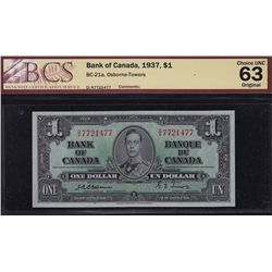1937 Bank of Canada $1