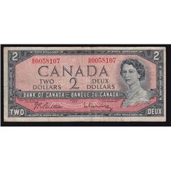 1954 Bank of Canada $2 Test