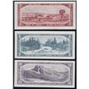 Image 2 : 1954 Lot of Five Bank of Canada Notes