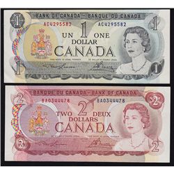 Lot of Five Bank of Canada Notes
