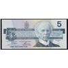Image 2 : 1986 Bank of Canada $5 Solid Radar