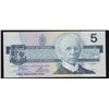 Image 2 : 1986 Bank of Canada $5 Solid Radar