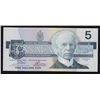 Image 2 : 1986 Bank of Canada $5 Solid Radar