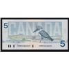 Image 1 : 1986 Bank of Canada $5 Solid Radar
