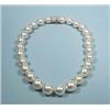 Image 1 : An exceptional quality cultured pearl necklac...