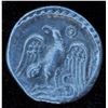 Image 2 : Epaticcus (to 50 AD) - AR-Unit Obv: Head of Hercules r., EPATI Rev: Eagle stg. on snake 1.1 gm. Ex:S