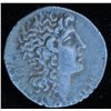 Image 1 : Macedonia Amphipolis (90-75 BC) - AR-Tetrdarchm Obv: Head of Alexander III with horn of Ammon and fl