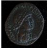Image 1 : Chalkis Cleopatra VII (32-31 BC) - AE-19 Syria Obv: Diad. and dr. bust r.  partial legend and dots. 