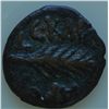 Image 1 : Jerusalem Porcius (59-62 AD) - AE-Prutah Festus under Nero Obv: Wreath with X and legend NEP/WNO/C R