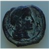 Image 1 : Petra (9-40 AD) - AE-14 Obv: Laur. hd r., K in l .field and H. in r. field Obv: Two cornucopiae  cro