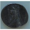 Image 1 : Sinatrukes (77-70 BC) - AR-Drachm  Obv: Cuir. bust l., with pointed beard, wearing tiara with horn a