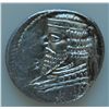 Image 1 : Phraates III (70-57 BC) - AR-Drachm  Obv: Diad. and cuir.bust l. with long pointed beard.  Rev: Arch