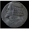 Image 1 : Tiridates (29-27 BC) - AR-Tetradrachm bust l. king seated facing. CNG auction #36 lot 307.  Ex:Fred 