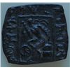 Image 2 : Spalirises   w/Spalagadames  (60-50 BC) - AE-Square Obol Obv: diad. king on horseback r. wearing arm
