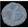 Image 1 : Azes I (57-35 BC) - AR-Drachm  Obv: Zeus stg l., holding a long scepter  in l. hand and making a ges