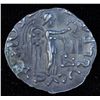 Image 2 : Azes I (57-35 BC) - AR-Drachm  Obv: Zeus stg l., holding a long scepter  in l. hand and making a ges