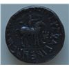 Image 1 : Kushan Vima Takto (55-105 AD) - AE-Tetradrachm  Obv: Diad. and radiate (11 rays) bust of king right,