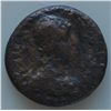 Image 3 : Kushan Vima Takto (55-105 AD) - AE-Tetradrachm  Obv: Diad. and radiate (11 rays) bust of king right,