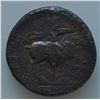 Image 4 : Kushan Vima Takto (55-105 AD) - AE-Tetradrachm  Obv: Diad. and radiate (11 rays) bust of king right,