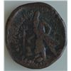 Image 1 : Kushan Vima Kadphises (112-127 AD) - AE-Tetradrachm Obv: King standing l., altar and trident on l.; 