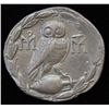Image 2 : Athens (86-84 BC) - AR-Tetradrachm Under Sulla Obv: Athena  PartHenos crested helmet r.  Rev: Owl st