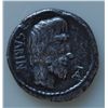 Image 1 : L.Titurius L.f. Sabinus (89 BC) - AR-Denarius Obv: Bare head of King Tatius r. bearded, monogram T A