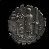 Image 1 : A. Postumius A. f. S.n. Albinus  (81 BC) - AR-Denarius Serratus Obv: Veiled head of Hispania r., dis