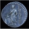 Image 1 : L. Cassius Longinus (63 BC) - AR-Denarius Obv: Veiled and diad.  head of  Vesta l., two handled cup 